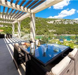 Luxury 5 Bedroom Beachfront Villa near Dubrovnik, Sleeps 11-12